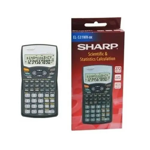 Calculatrice scientifique - 272 Fonctions - EL531WH-BK