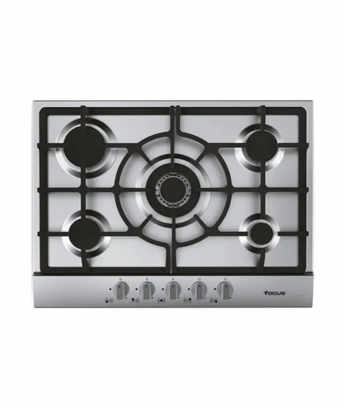 Plaque de Cuisson 5 Feux - F478X - Inox