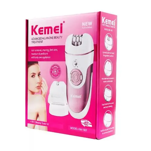 Épilateur femmes - Rasoir électrique - Soins pieds - Sans Fil