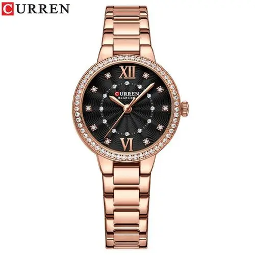 Montre-bracelet - Pour femmes - En acier Inoxydable