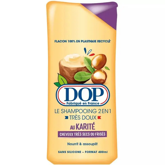 Shampooing - Très Doux - Aux karité - Sans silicone - 400ml