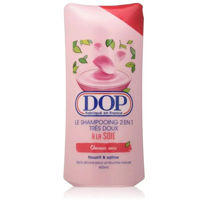 Shampooing 2 en 1 - Très doux - A la soie - 400 ml