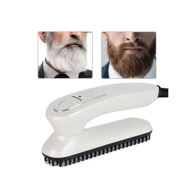 Brosse lissante - Chauffante pour cheveux et barbe - 180 Degrés