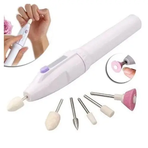 Appareil soin d’ongles électrique - Blanc