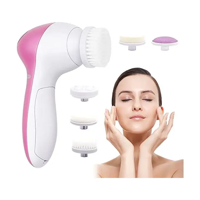 Brosse nettoyant électrique - Soin du visage - 5 En 1