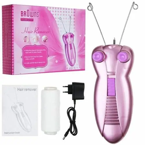 Épilateur de filetage électrique - Rechargeable - Avec fil de coton
