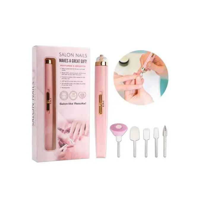 Ponceuse à ongles électrique - Professionnelle - 5 en 1