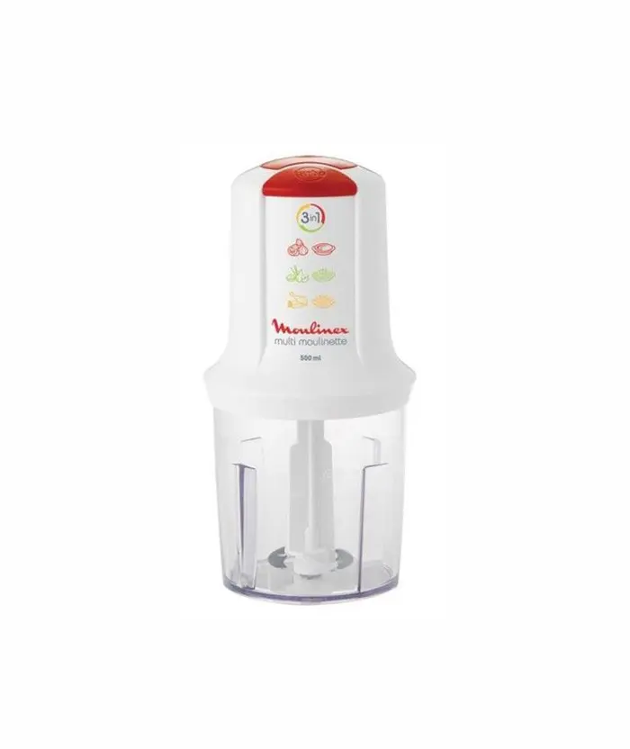 Mini Hachoir 500W - AT7151EG - Rouge & Blanc
