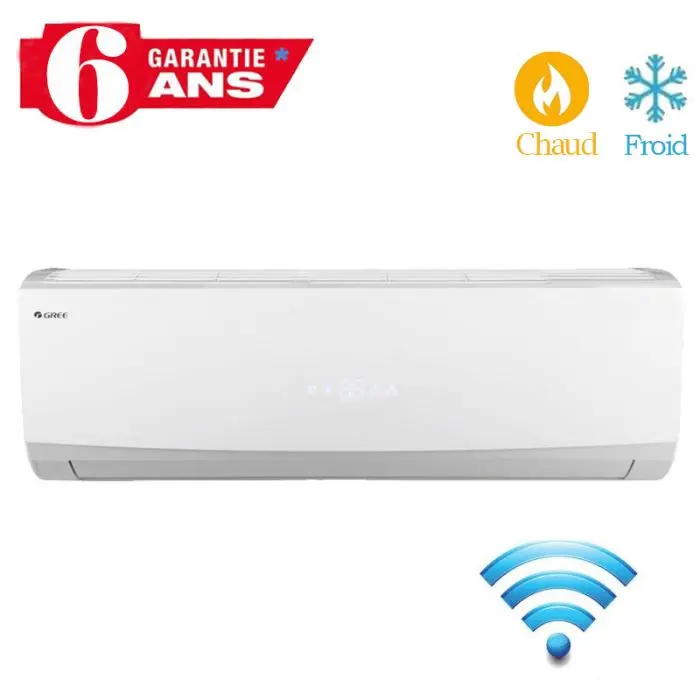 Climatiseur 18000BTU - GWH18AGD-K3DNA2B - Chaud & Froid - Blanc