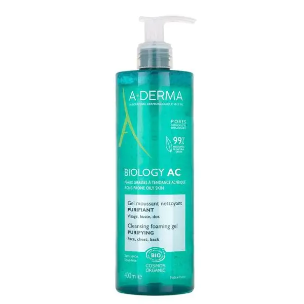 Biology AC - Gel Moussant - 400 ml - A-Derma