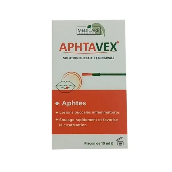 Aphtavex - Solution Buccale et Gingivale - 10ml