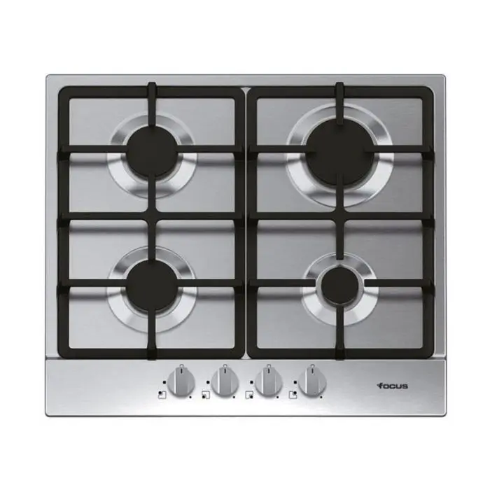 Plaque de Cuisson 4 Feux - F4008XS - Inox