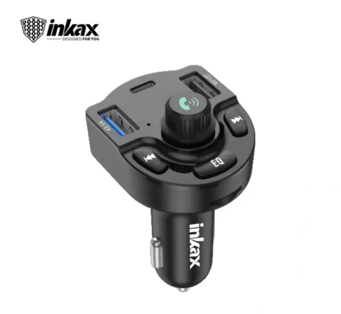 Lecteur De Bluetooth MP3 INKAX CM-07 Pour Voiture Noir