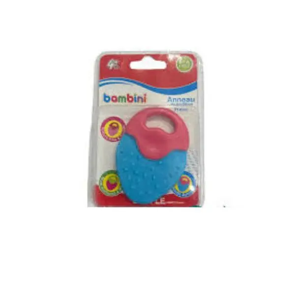 Anneau de dentition - Fraise - 4mois+ - Ref 474