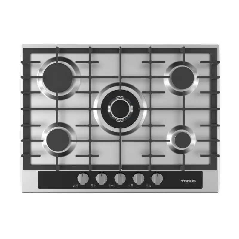 Plaque de Cuisson encastrable 5 Feux - F403X - Inox