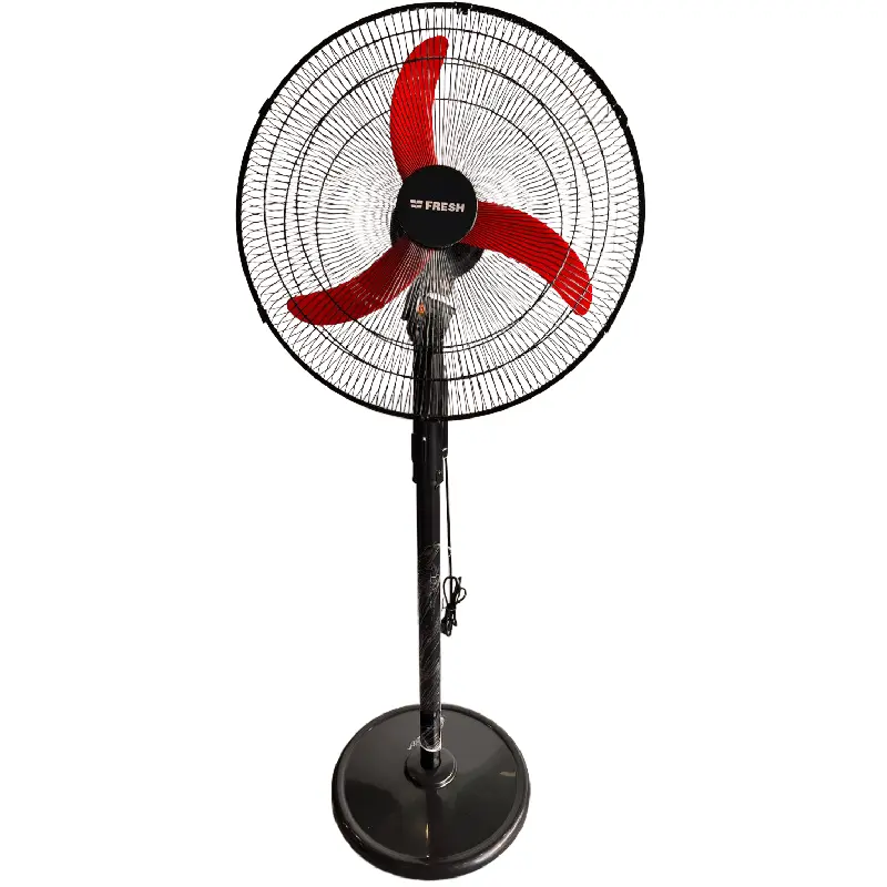 Ventilateur Sur Pied 20" - FR-V20 - Noir & Rouge