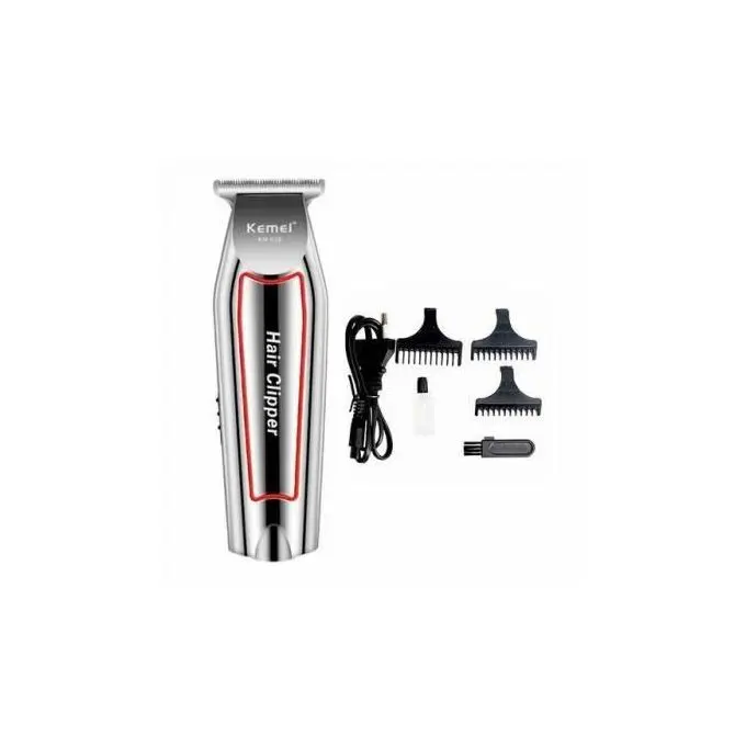 Kemei Tondeuse À Cheveux & Barbe Rechargeable -Km 032- Gris