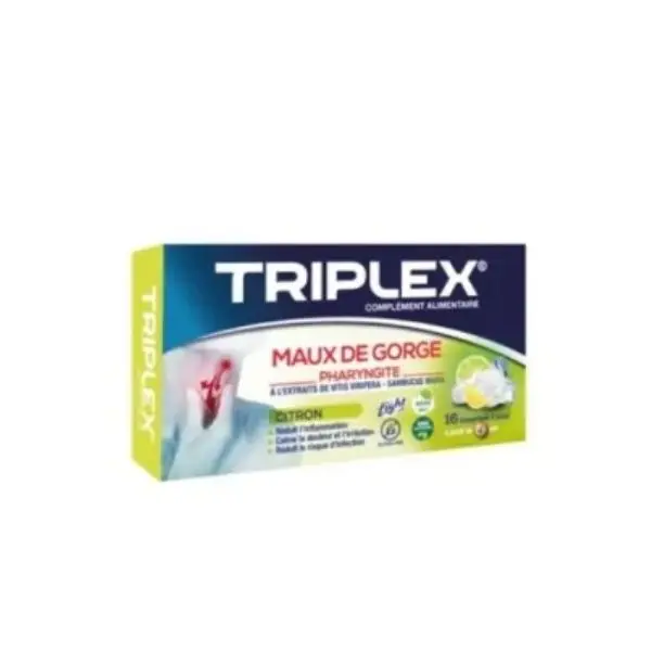 Angistop - Maux de Gorge- Citron - Boite 16 pastilles