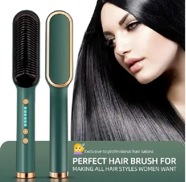 Brosse Lissante Chauffante En Céramique – Température 110 ℃ / 220 ℃