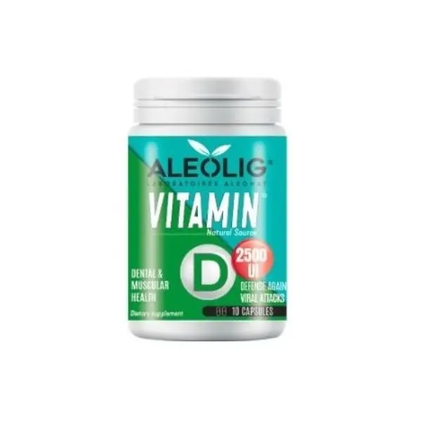 Vitamine D3 - 2500 UI - 30 Gelules