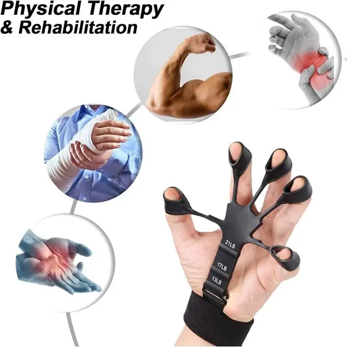 Musculation doigts - Civière de doigt - En Silicone Finger Stretcher - Renforcement une rééducation