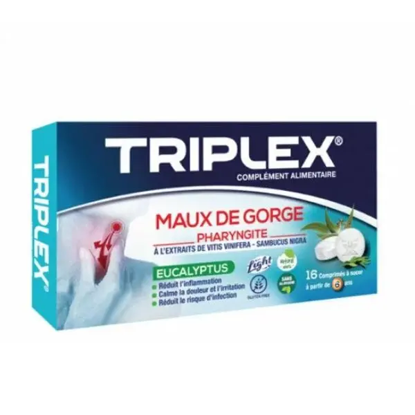 Angistop - Maux de Gorge - eucalyptus - Boite 16 pastilles