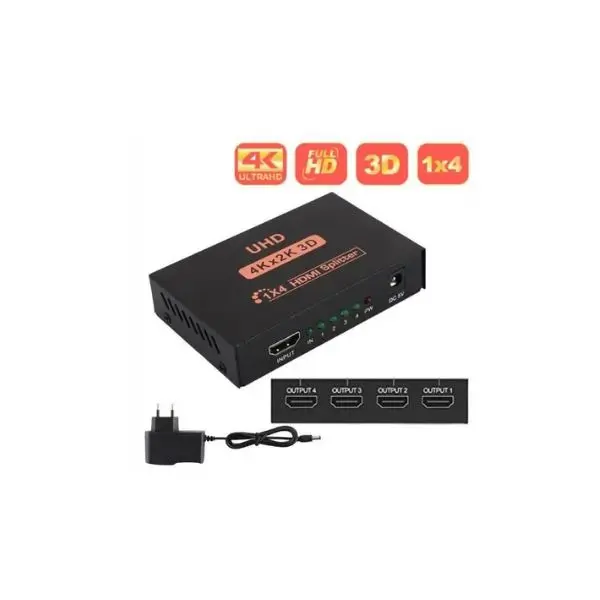 Splitter HDMI - 4 Port - Full HD 1080P - 3D