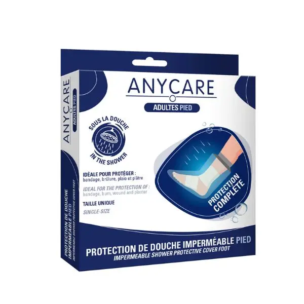 Protection de douche Imperméable - Adultes - Pied