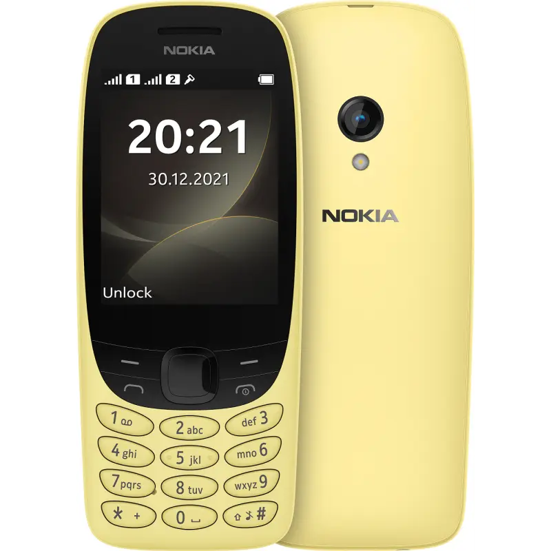 Téléphone Portable - 6310 NENA 3 - Double SIM - Garantie: 1 an