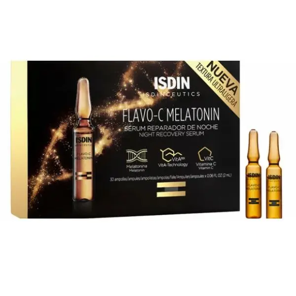 Flavo-C Melatonin - Sérum de Nuit en ampoules – 30 x 2 ml