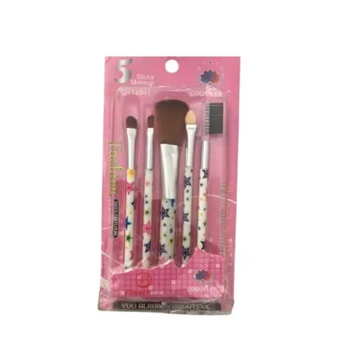 Ensemble 5 Pinceaux de Maquillage - Multi couleurs
