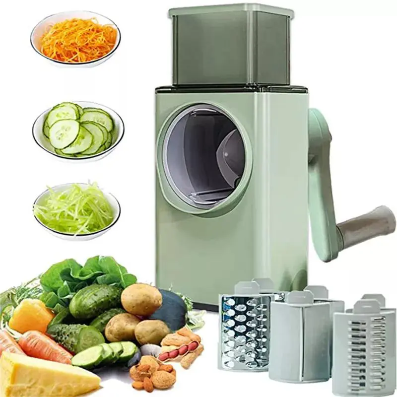 Trancheuse à légumes multifonctionnelle - Vert