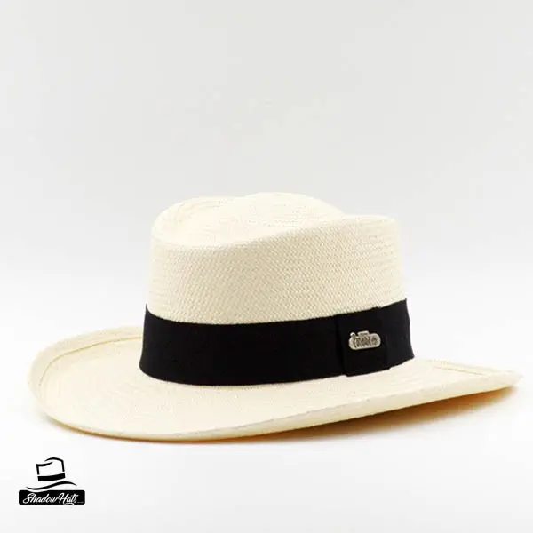 Panama - Gambler - Ruban - Blanc