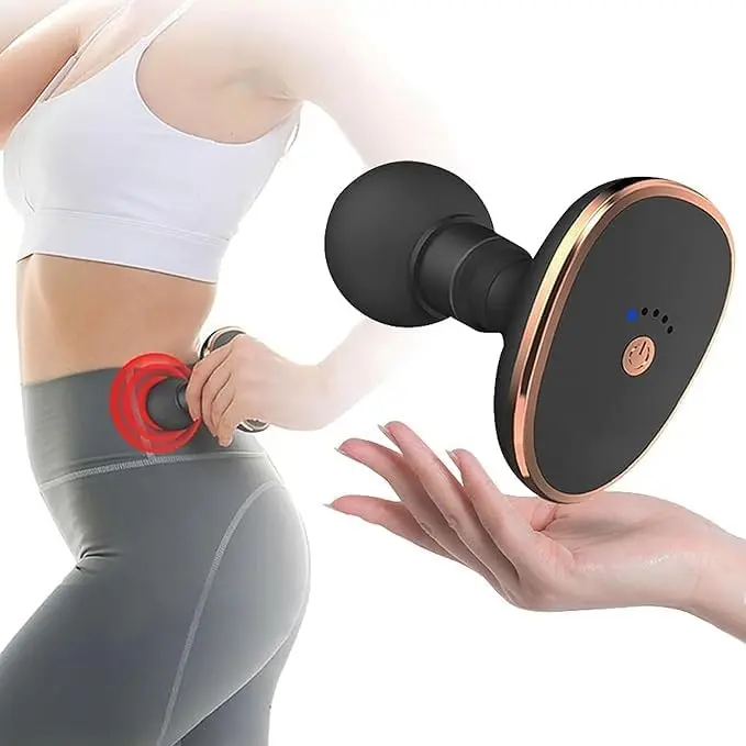 Mini pistolets masseur de cou - Musculaire électriques portables - pour soulager les douleurs et la relaxation des tissus profonds
