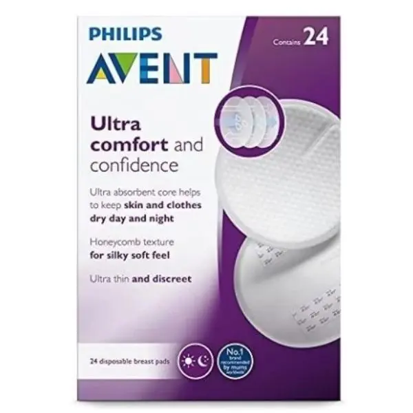 Coussinets d'allaitement - Boite 24 Pièces - Coton
