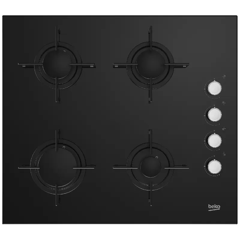 Plaque de cuisson 4 Feux - HILG 64120 S - Noir