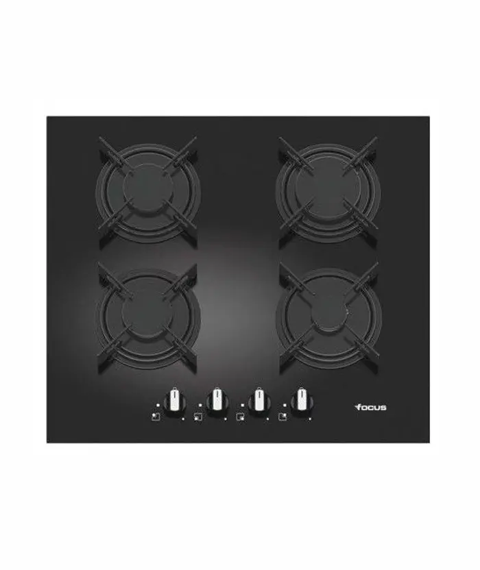Plaque de Cuisson 4 Feux - F409B - Noir