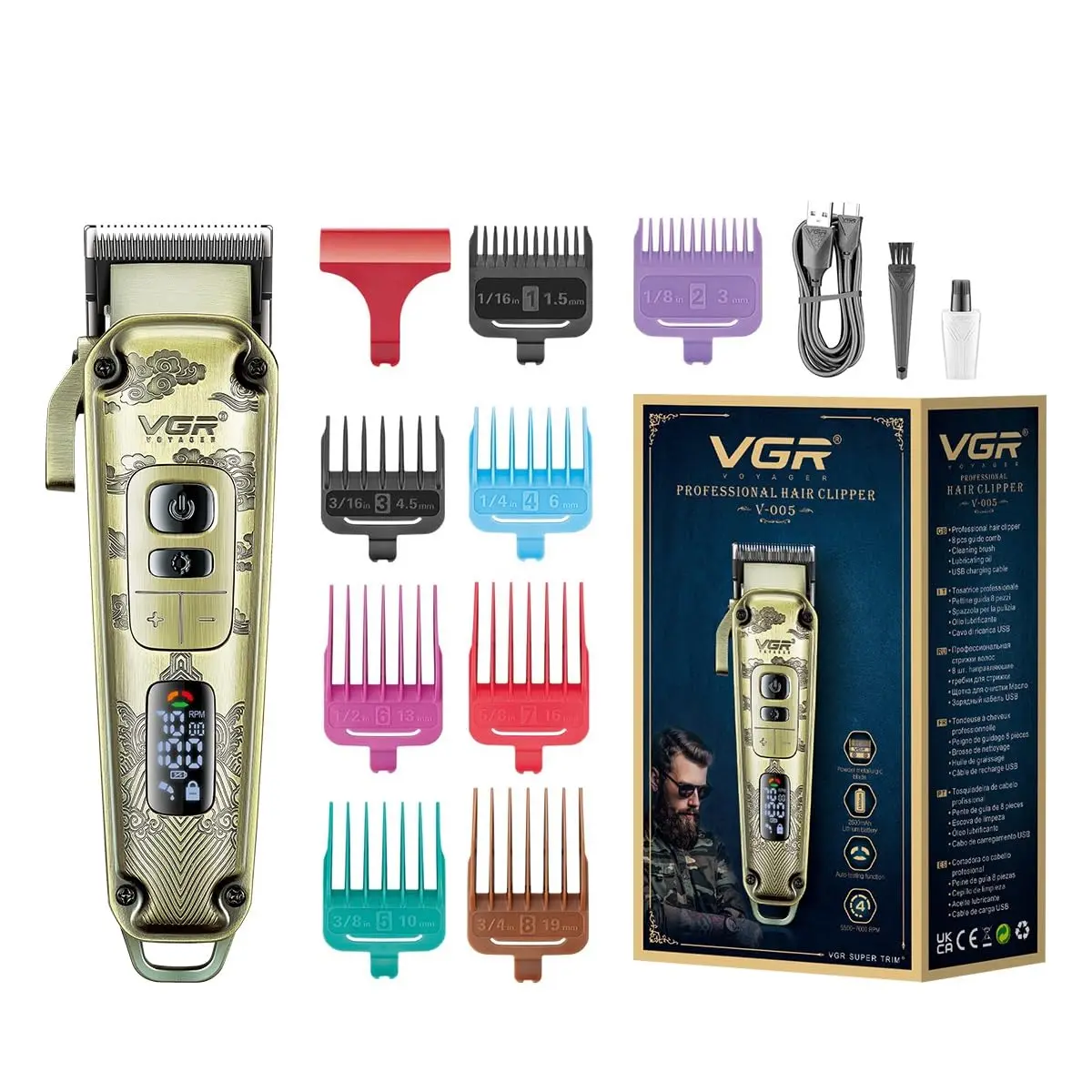 Tondeuse à cheveux professionnelle - V005