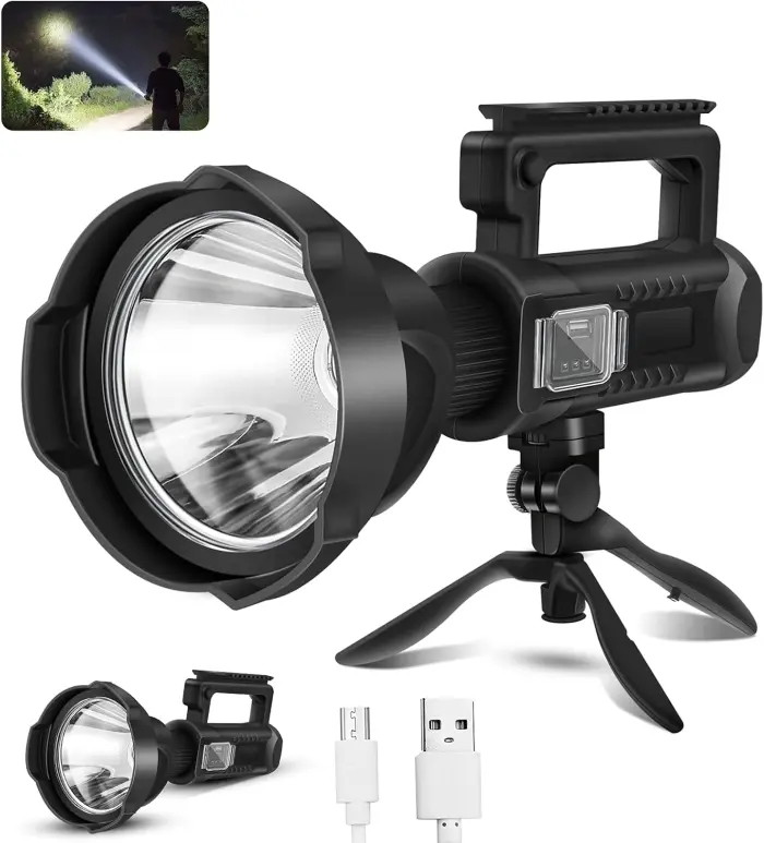 Torche Lampe Multifonctions - Rechargeable - Très Puissante