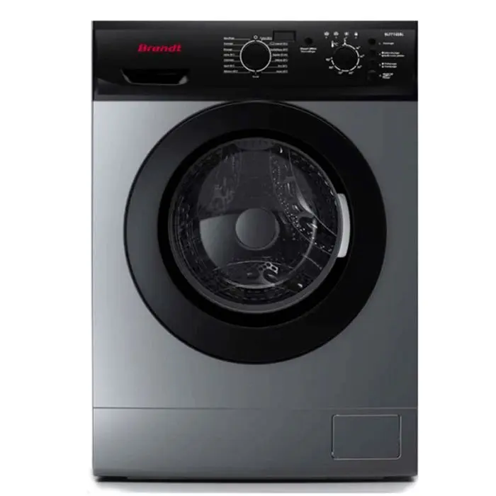MACHINE À LAVER FRONTALE BRANDT 7KG - BLF715SBL - SILVER