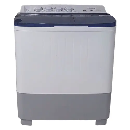 LAVE LINGE 10KG SEMI AUT CONDOR WT10T1BF - BLANC&BLEU