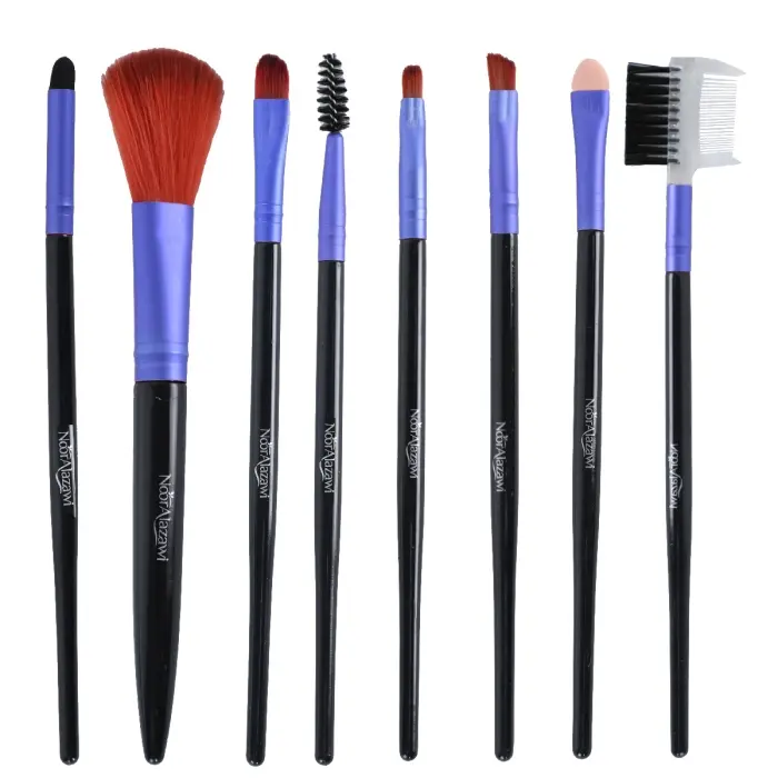Pinceaux de maquillage 8 pièces-Violet