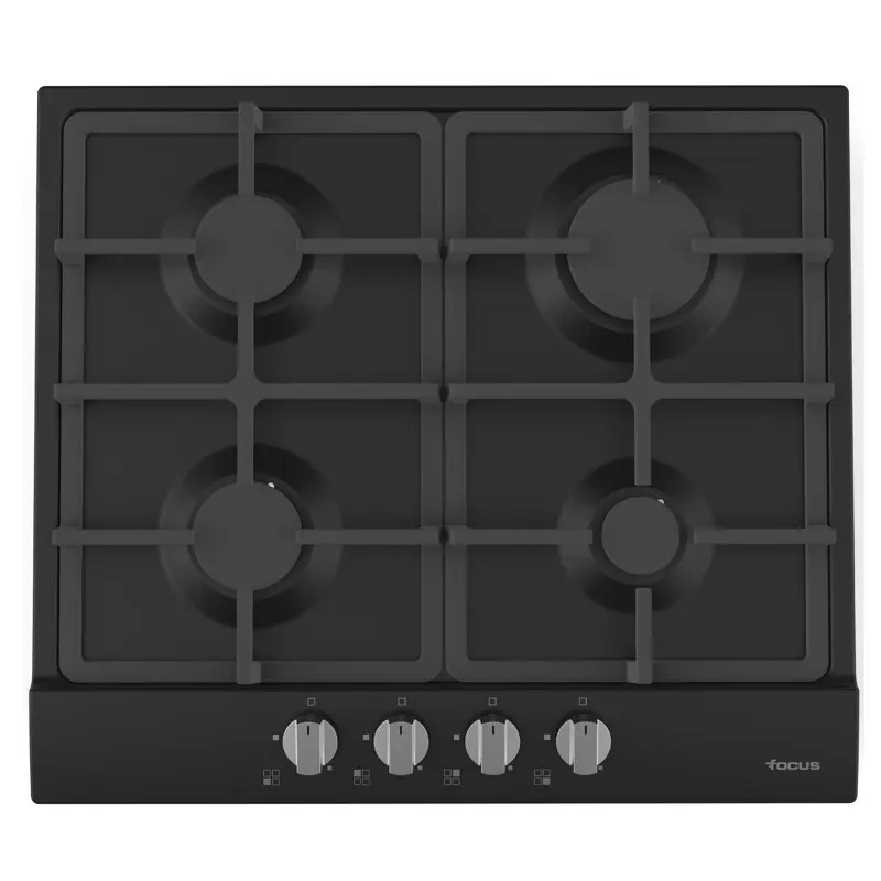 Plaque de cuisson 4 Feux - F408B - Noir
