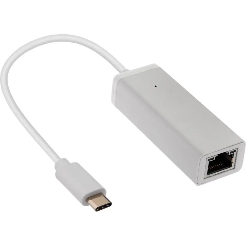 Adaptateur USB - RJ45 - Blanc