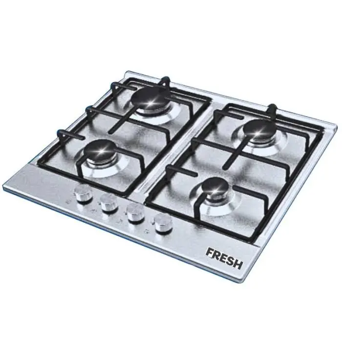 Plaque de Cuisson 4 Feux - SHF408X 60CM - Inox