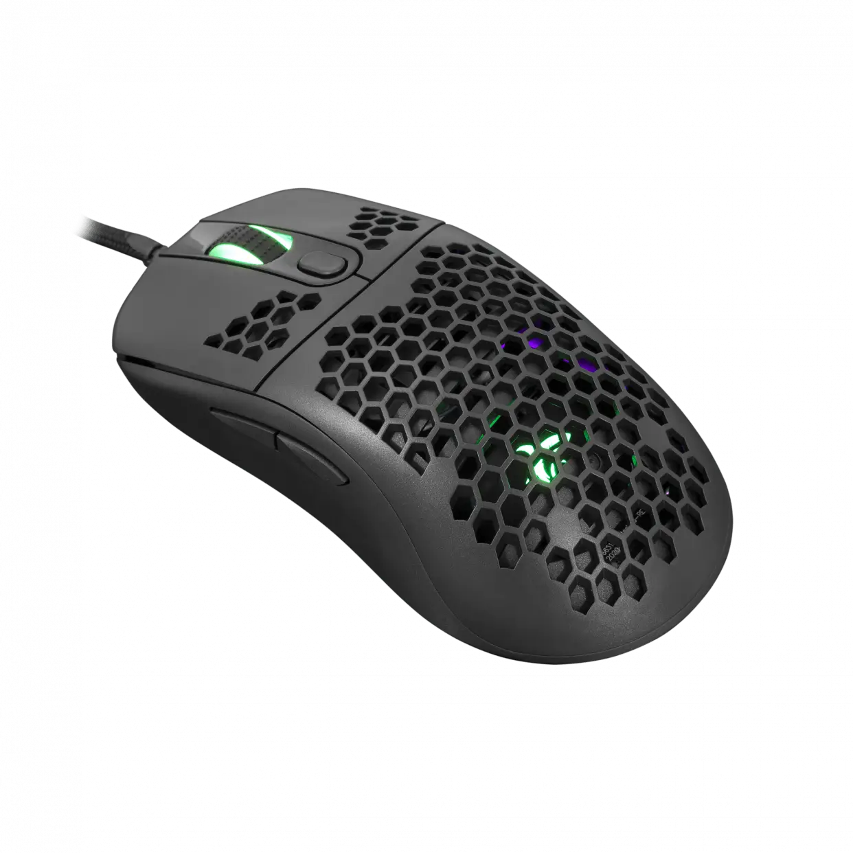 Souris White Shark GAMING MOUSE GM-5007 GALAHAD / 6.400 dpi -BLACK