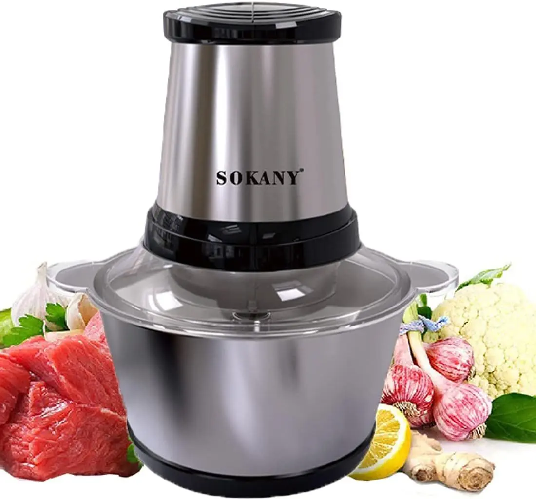 Hachoir à viande - 7002A - 300W - 2L - Inox