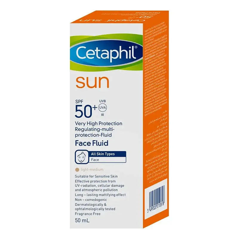 Sun face fluide - Teinte - Fl 50ml - Spf50+
