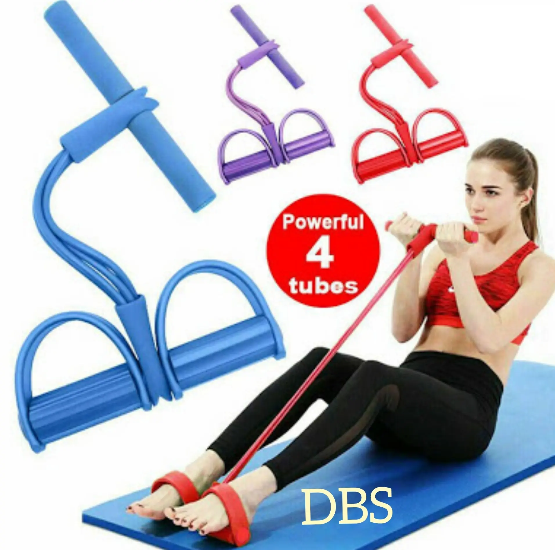 Pédale d’exercice avec bandes élastiques de remise en forme