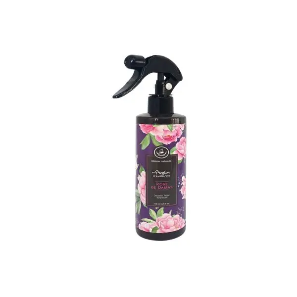 Parfum d'ambiance rose de damas -250ml